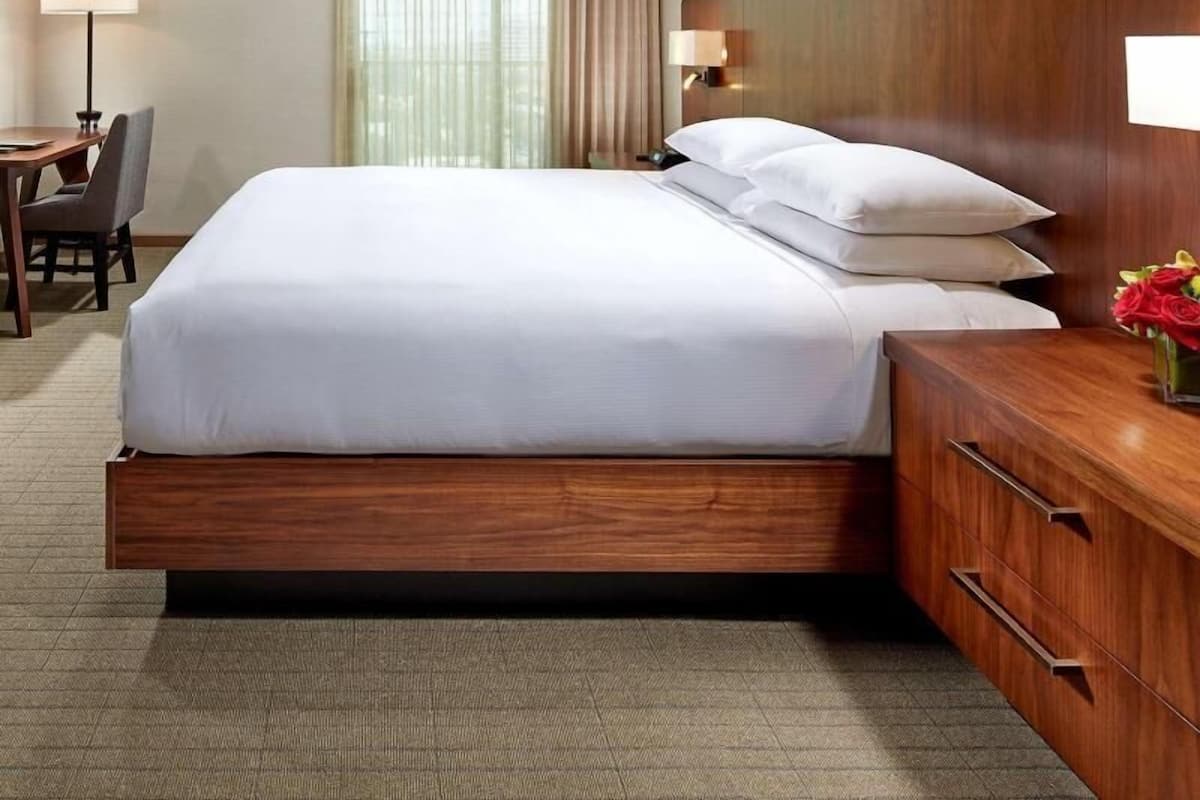 Premium bedding, down duvets, pillow-top beds, in-room safe