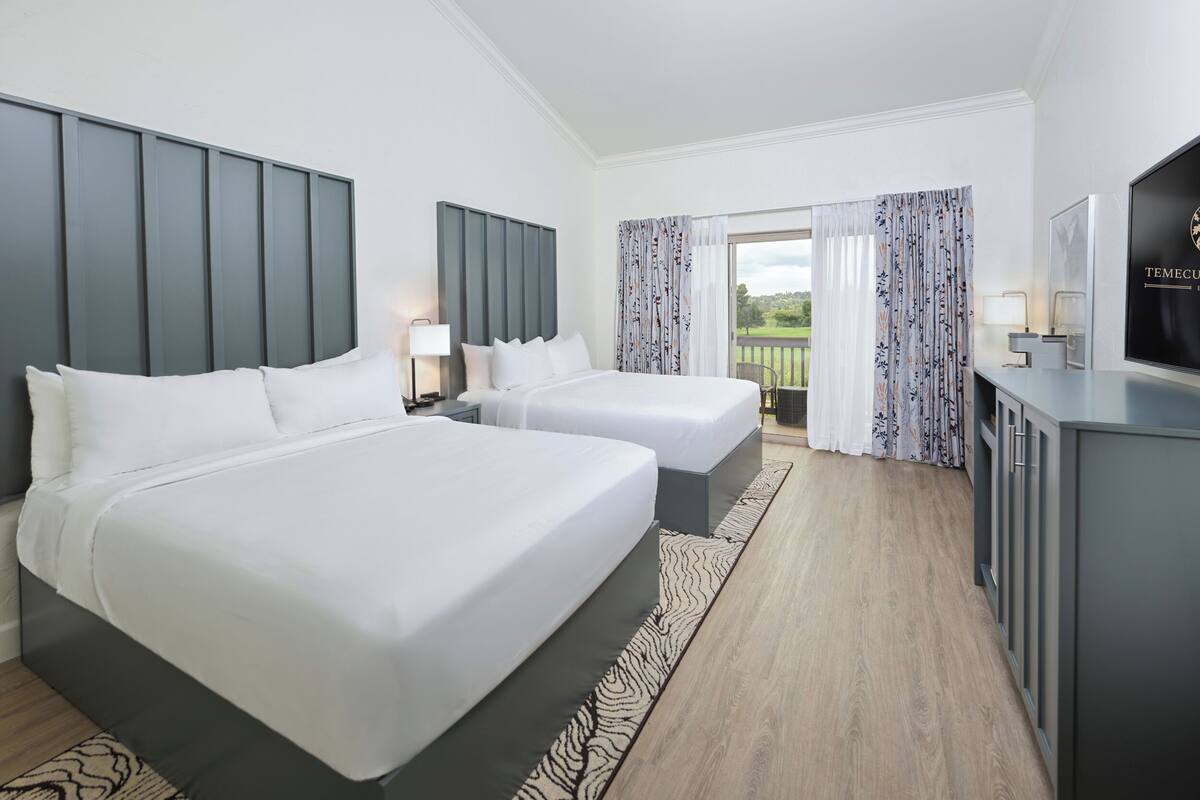 Executive-Zimmer, 2 Queen-Betten | 1 Schlafzimmer, hochwertige Bettwaren, Pillowtop-Betten