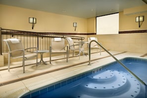 Indoor pool, free pool cabanas