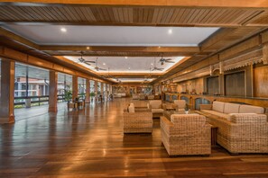 Sala de estar en el lobby
