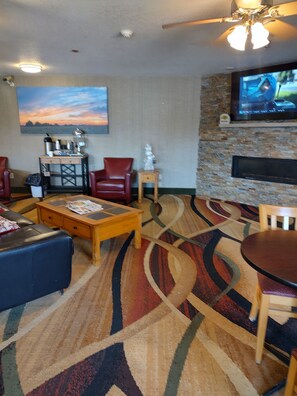 Lobby sitting area