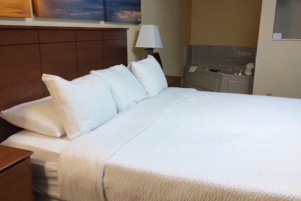 Studio Suite, 1 King Bed, Non Smoking | Down comforters, pillowtop beds, individually decorated, desk
