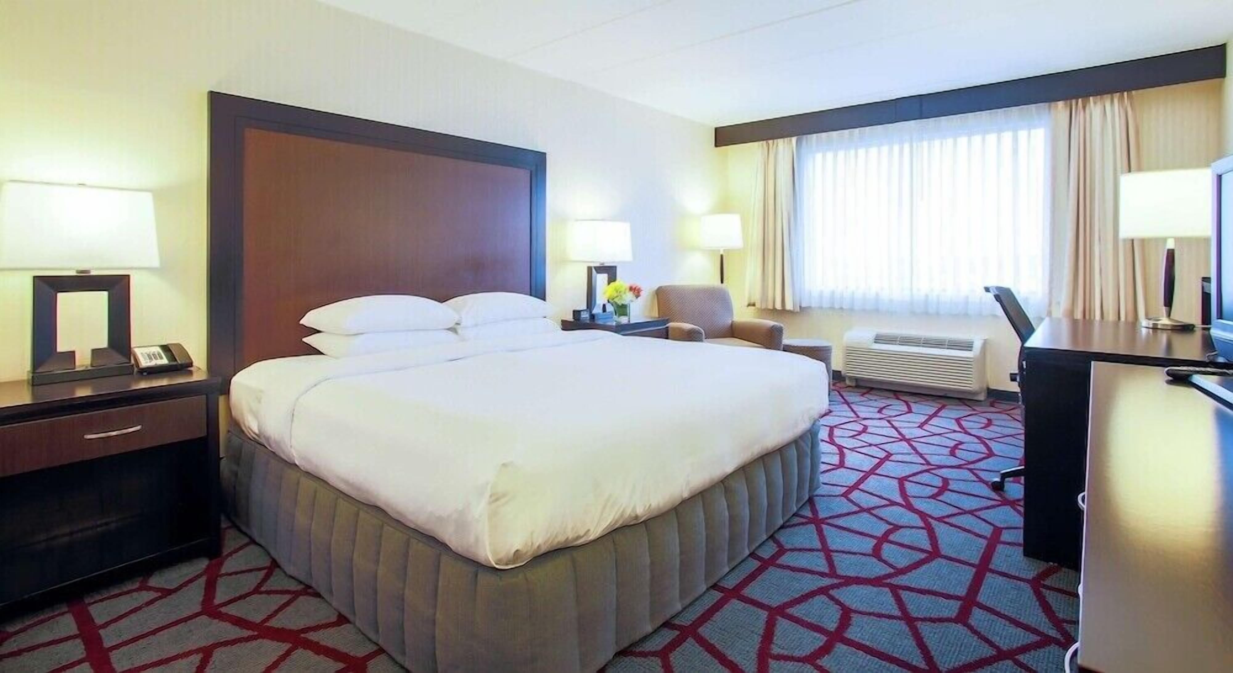 In-room safe, blackout curtains, iron/ironing board
