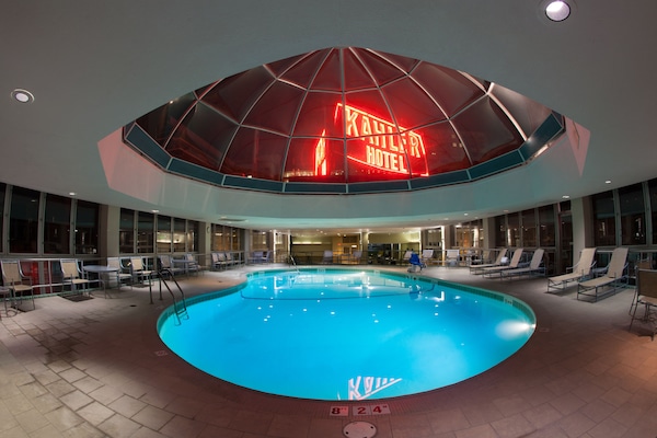 Una piscina techada