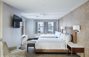 Deluxe-Zimmer, 2 Doppelbetten