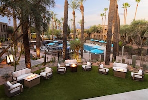 2 outdoor pools, open 6:00 AM to 10:00 PM, pool cabanas (surcharge)