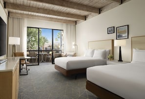 Premium bedding, down comforters, in-room safe, blackout drapes