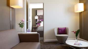 Minibar, in-room safe, blackout drapes, soundproofing