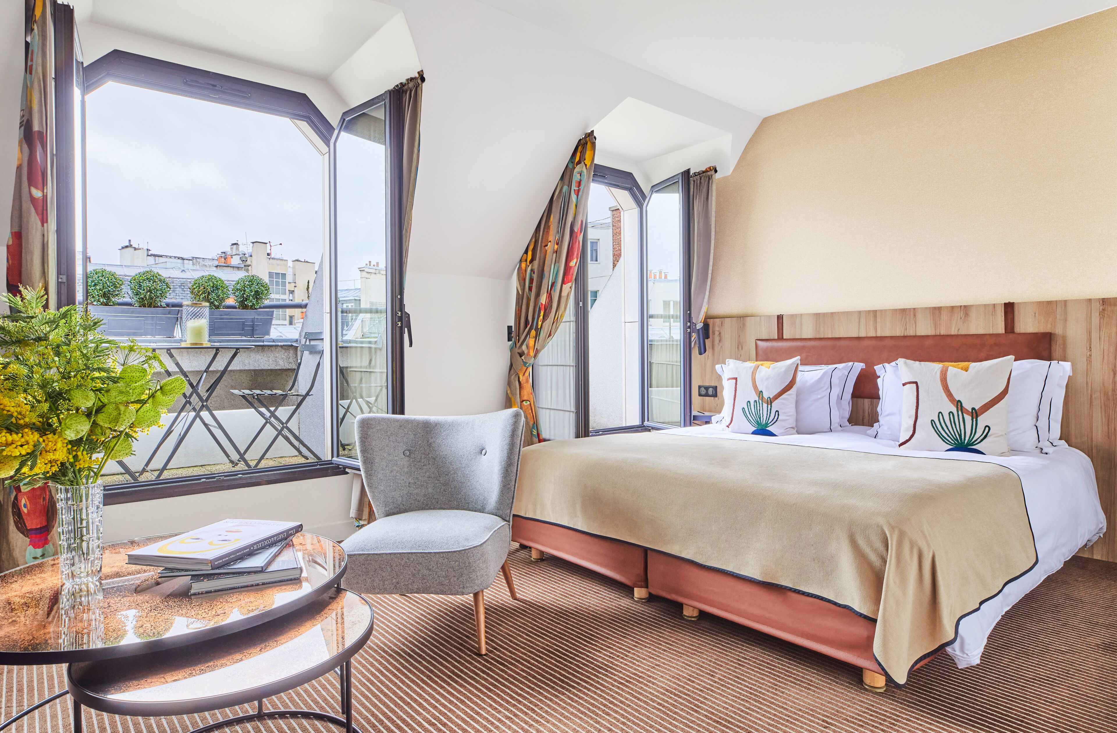 premium bedding, minibar, in-room safe, individually decorated