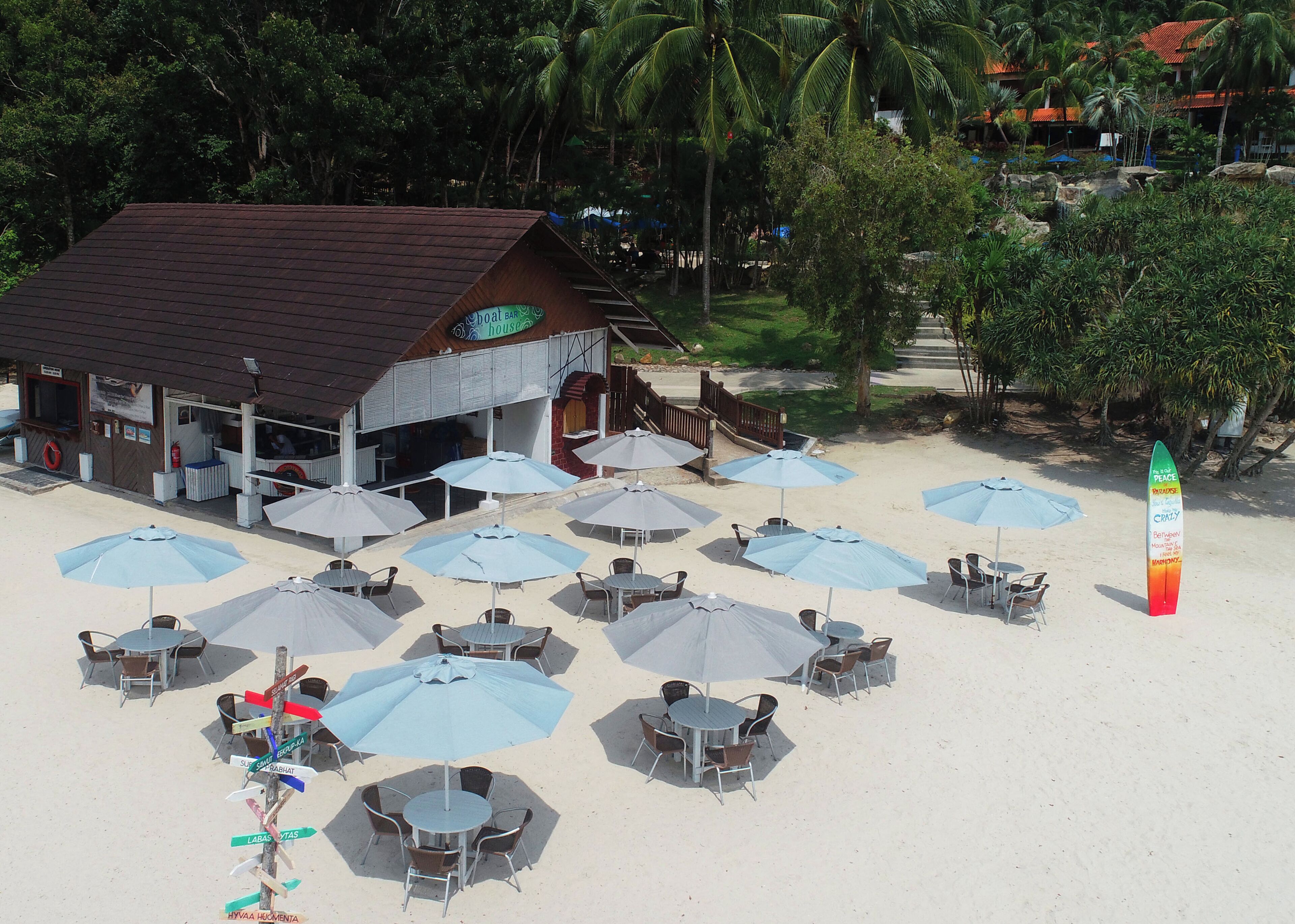 Tempat makan luar