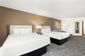 Standard Room, 2 Queen Beds, Non Smoking, Refrigerator & Microwave (Third bed is a Sofabed) | Premium bedding, pillow-top beds, in-room safe, individually decorated