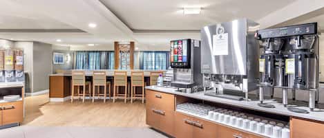 Free daily cooked-to-order breakfast