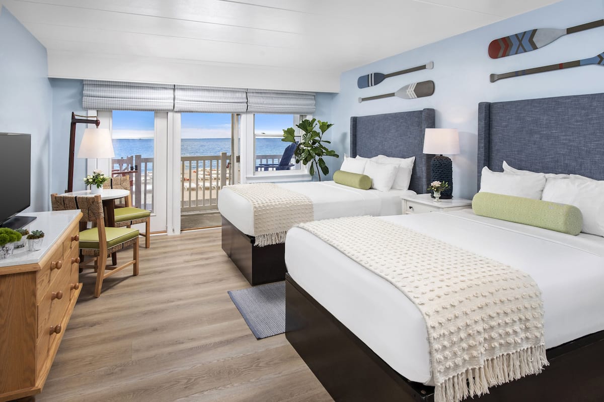 Double Room, 2 Double Beds, Ocean View