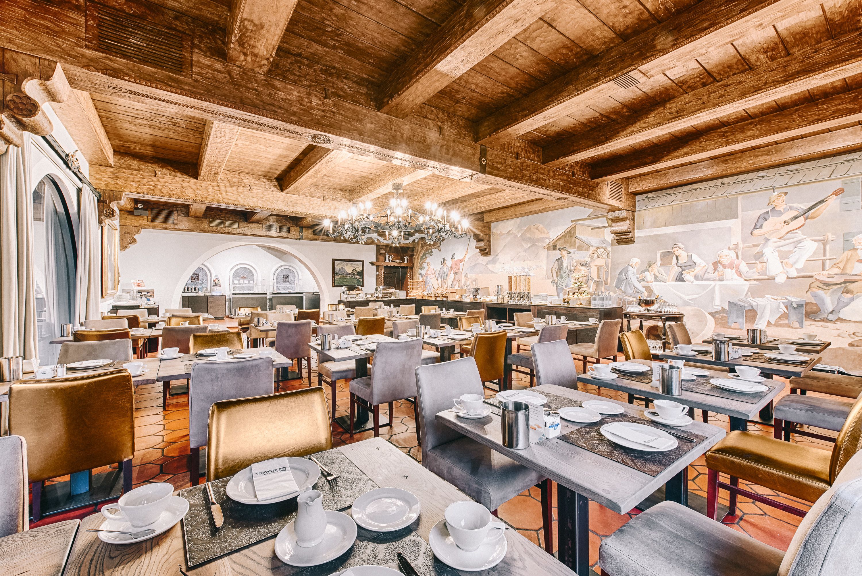 Lunch and dinner served, German cuisine - Obermühle Alpin Spa Resort (Garmisch-Partenkirchen)