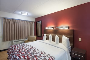 In-room safe, desk, blackout curtains, iron/ironing board