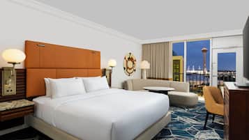 Premium bedding, in-room safe, desk, blackout drapes