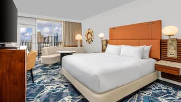 Premium bedding, in-room safe, desk, blackout drapes