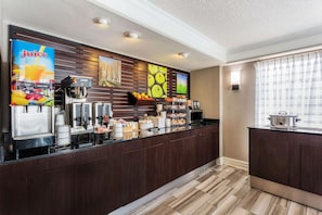 Free continental breakfast