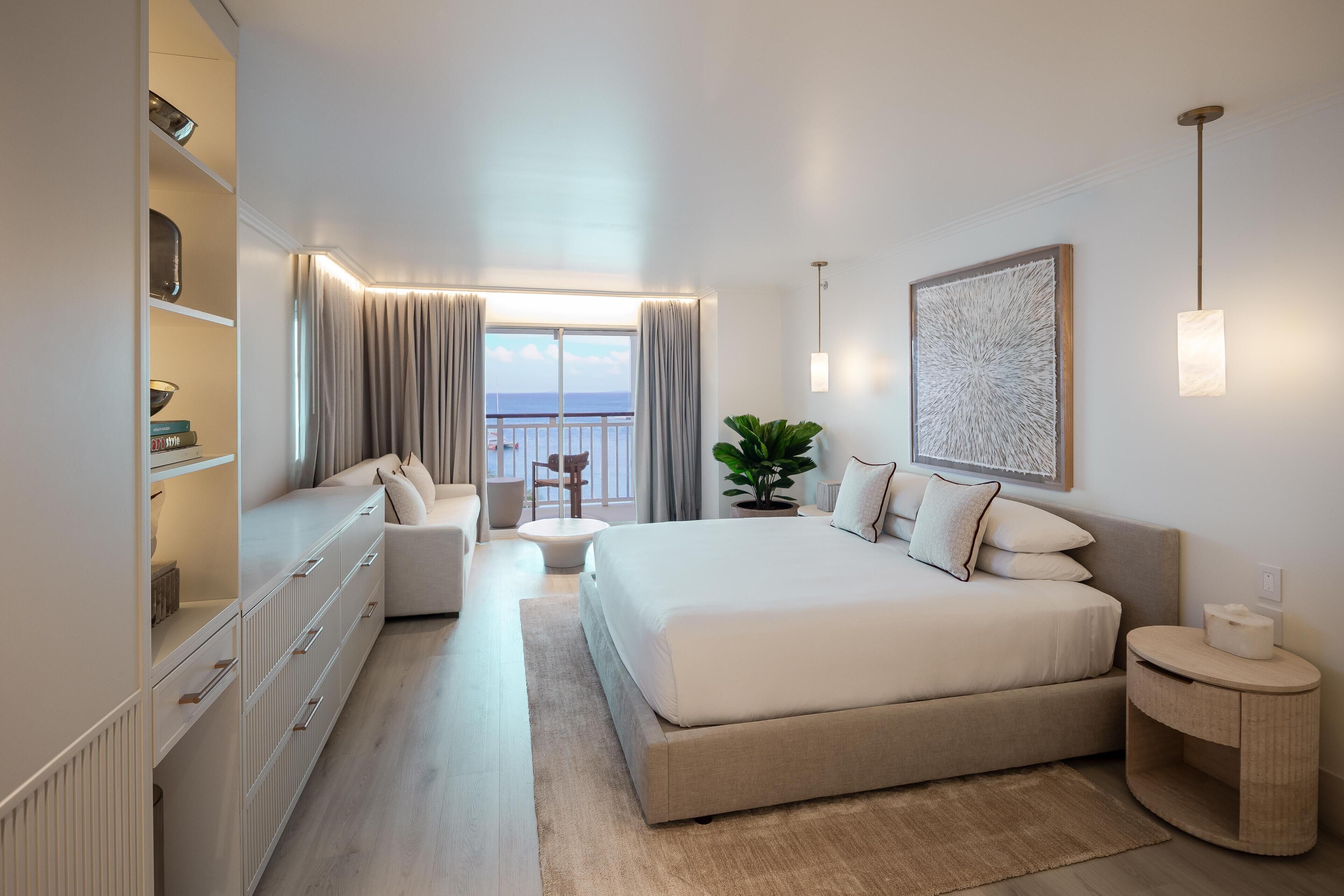 Premium bedding, down duvets, pillow-top beds, in-room safe