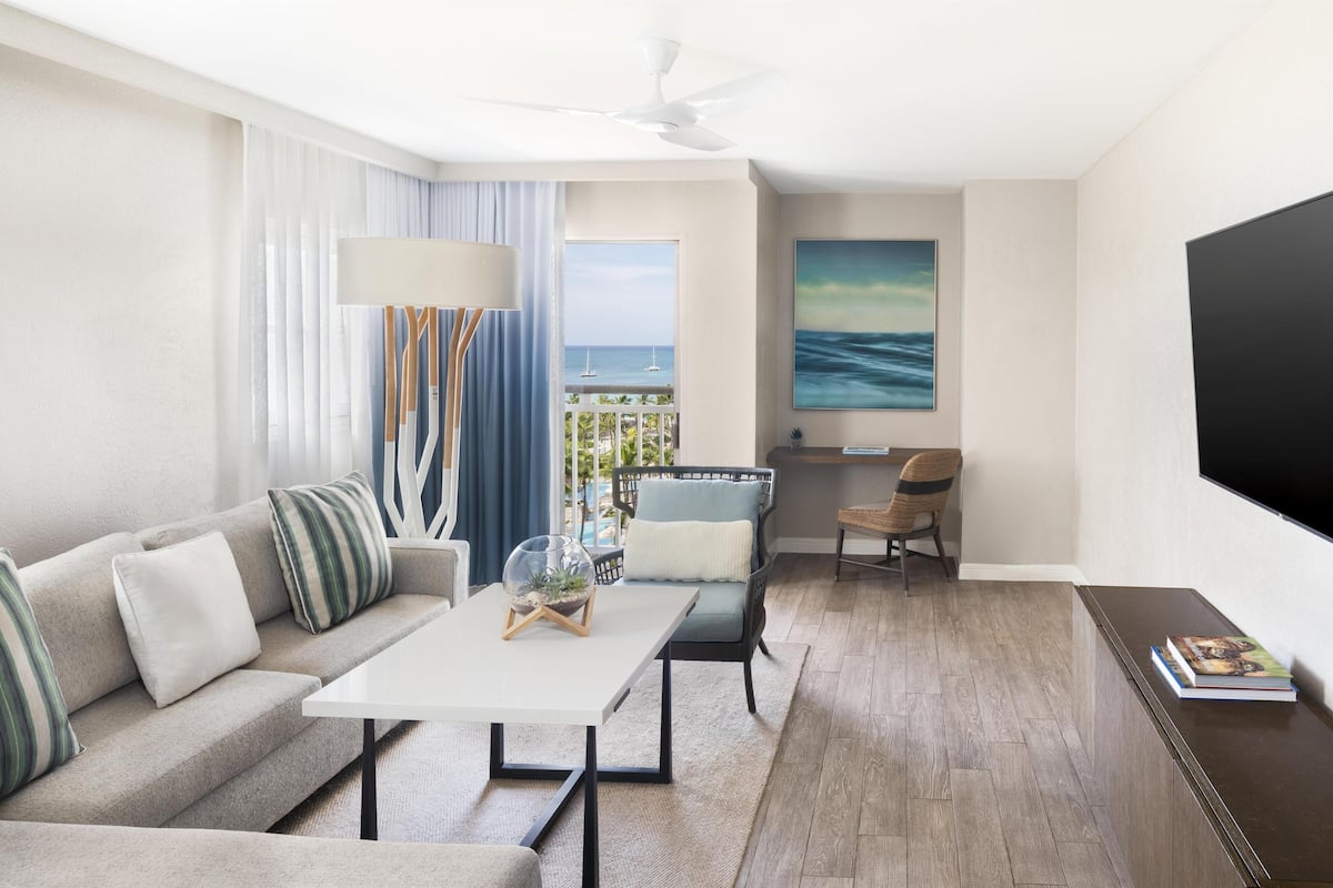 Family Suite, Resort View | Premium bedding, down comforters, pillowtop beds, in-room safe