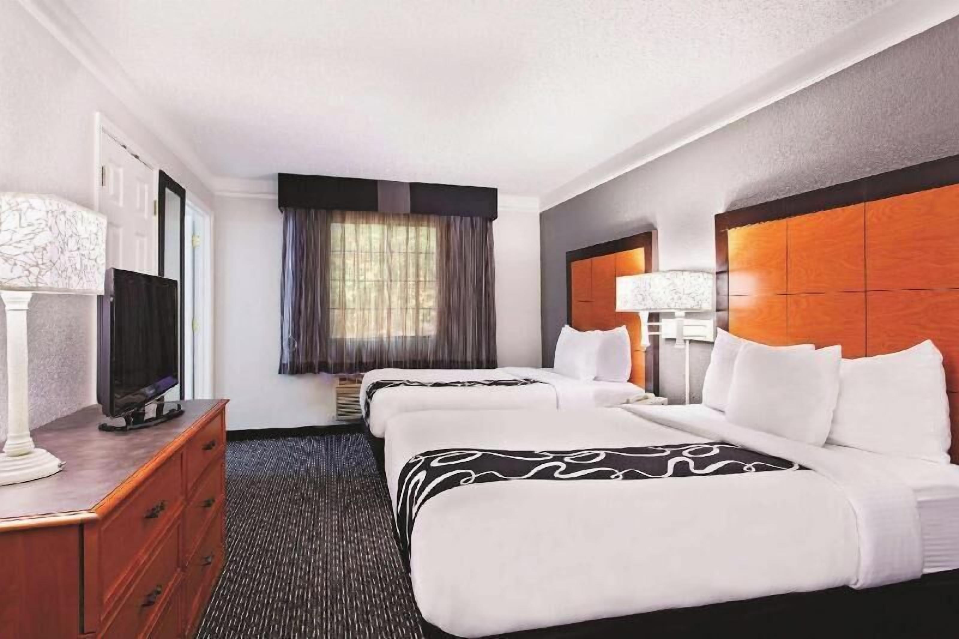 Premium bedding, desk, blackout curtains, iron/ironing board
