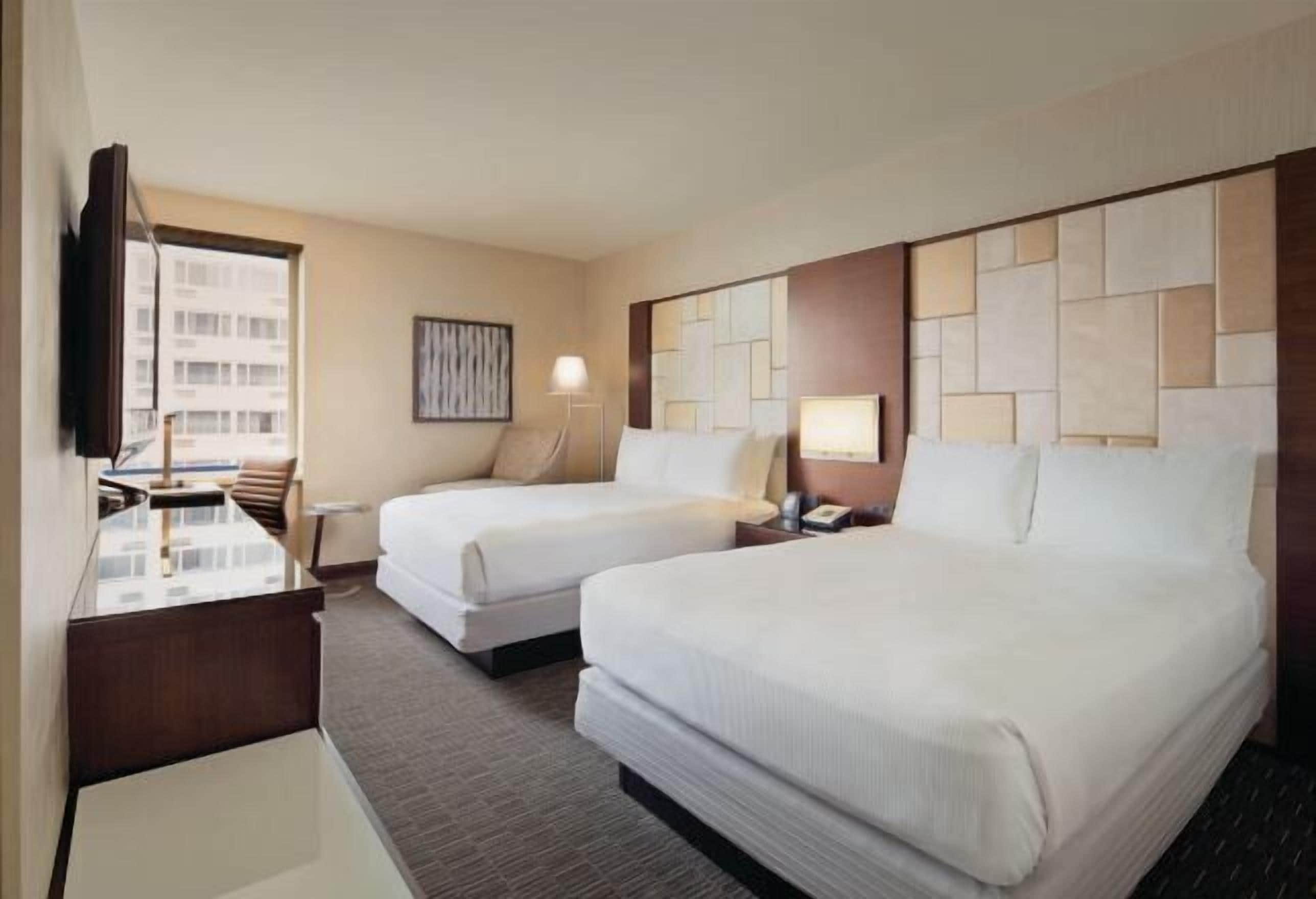 Hypo-allergenic bedding, in-room safe, desk, iron/ironing board