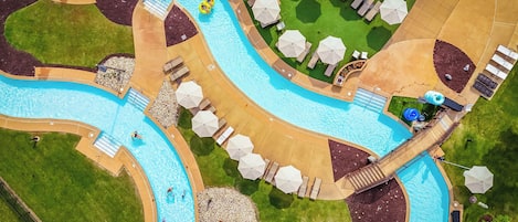Indoor pool, seasonal outdoor pool, pool umbrellas, sun loungers