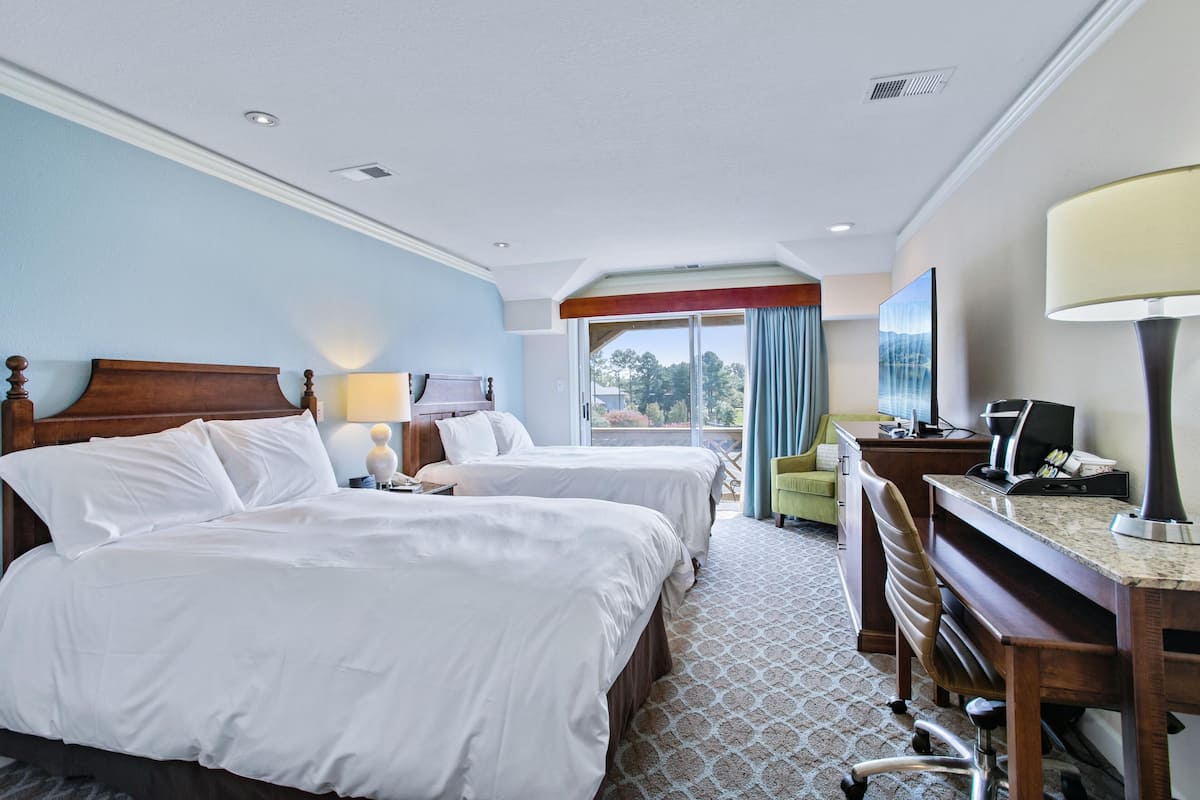 Resort Double Guestroom | 1 phòng ngủ, bộ đồ giường cao cấp, chăn bông, két bảo mật tại phòng