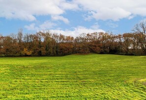 Blick von der Unterkunft
