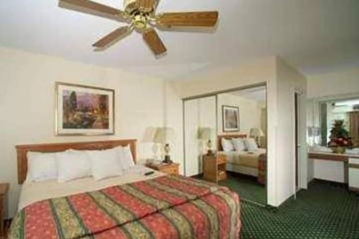 In-room safe, desk, blackout drapes, iron/ironing board