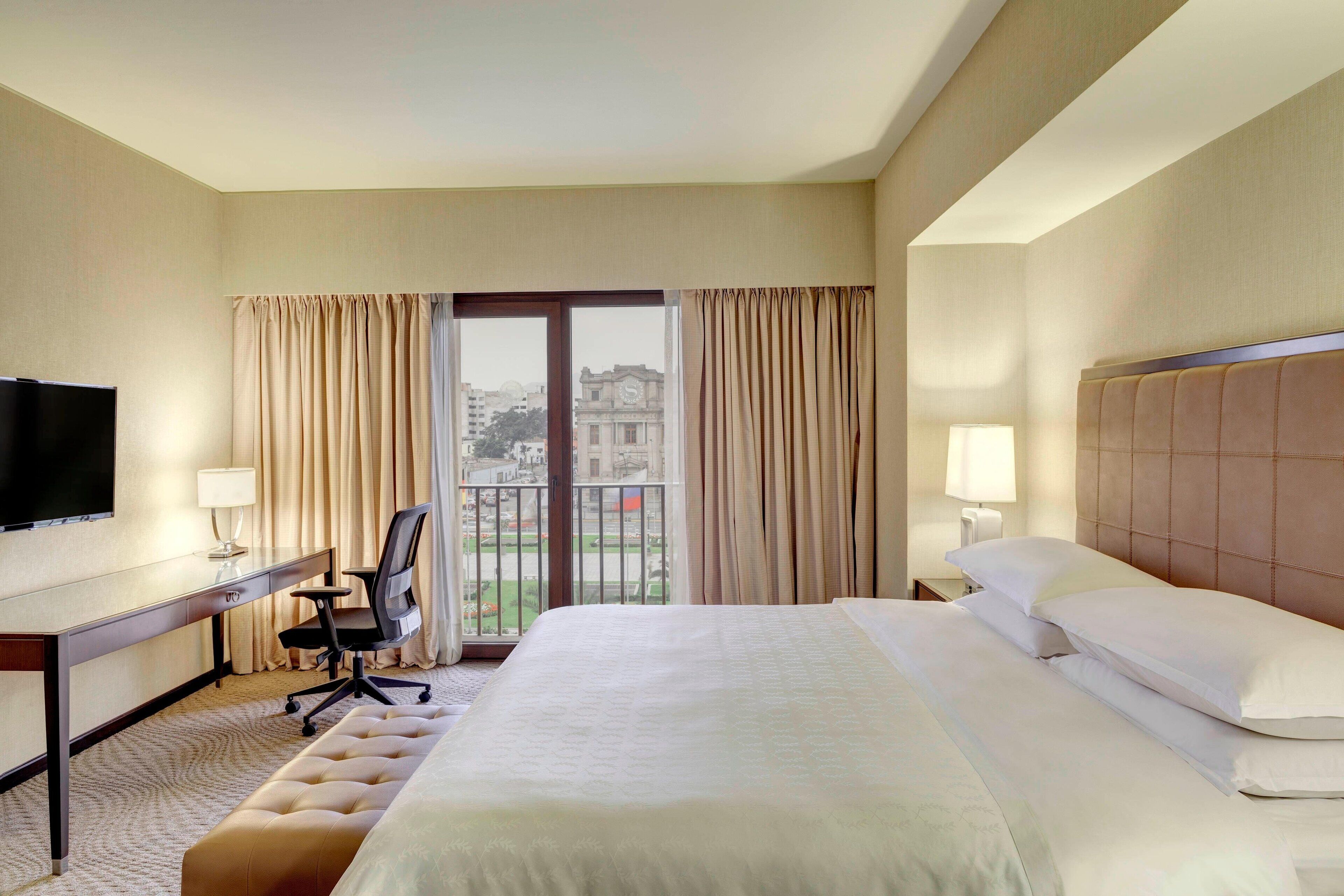 Suíte júnior, 1 cama King | 1 quarto, cofres nos quartos, escrivaninha, quartos à prova de som