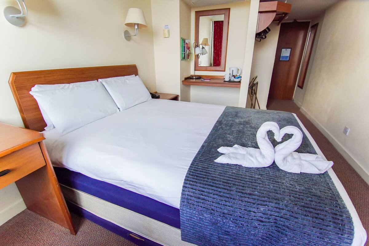 Standard Double Room | In-room safe, desk, iron/ironing board, cribs (free)