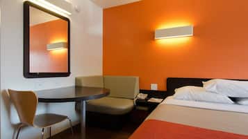 Free WiFi, bed sheets