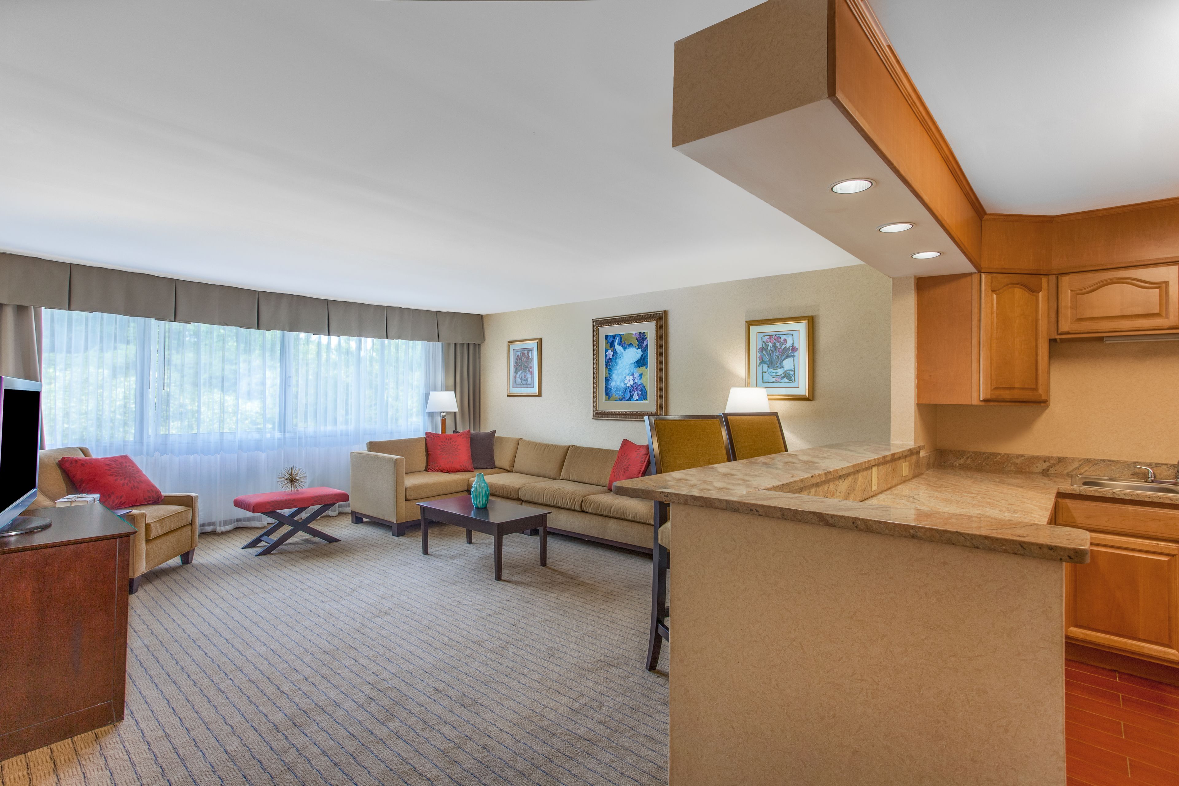 Suite, 1 Bedroom | Premium bedding, down comforters, Tempur-Pedic beds, desk