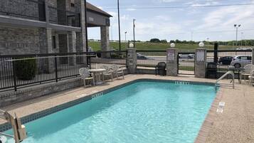 Seasonal outdoor pool