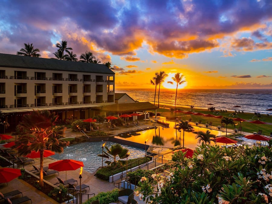 Vue depuis l’hébergement