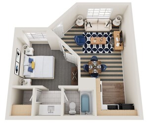 In-room safe, individually furnished, desk, iron/ironing board
