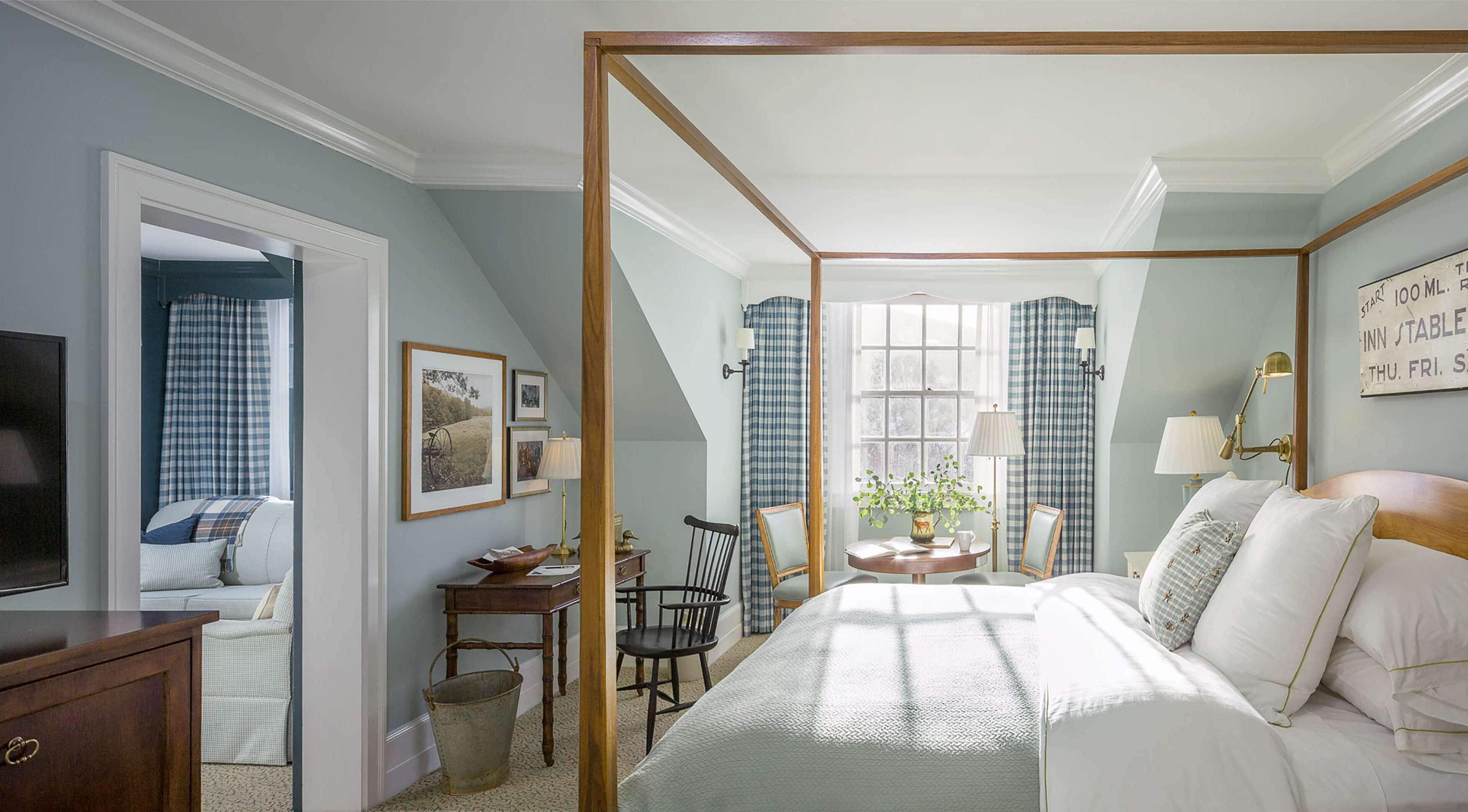 Premium bedding, pillow-top beds, in-room safe, individually decorated