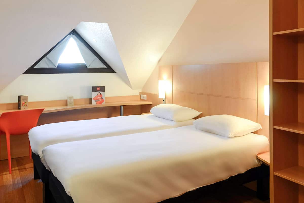 Chambre Standard, 2 lits une place | Literie de qualité supérieure, bureau, chambres insonorisées