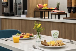 Daily continental breakfast (USD 12.95 per person)