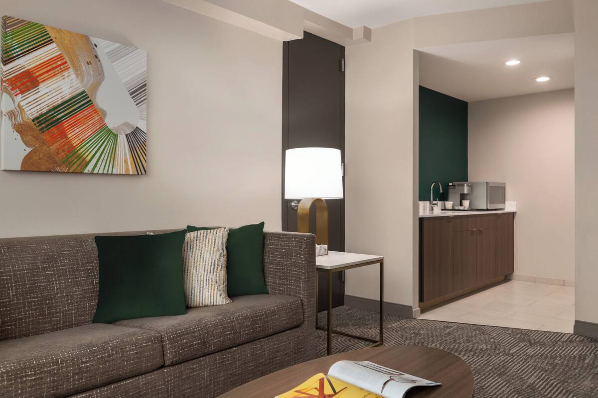 suite, 1 bedroom | 1 bedroom, in-room safe, desk, laptop workspace