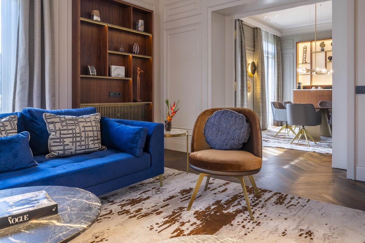 Suite presidencial | Ropa de cama hipoalergénica y minibar 