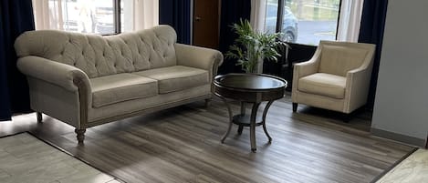 Lobby sitting area