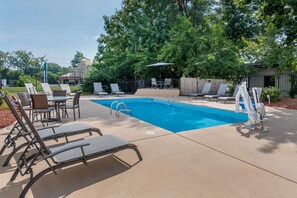 Seasonal outdoor pool