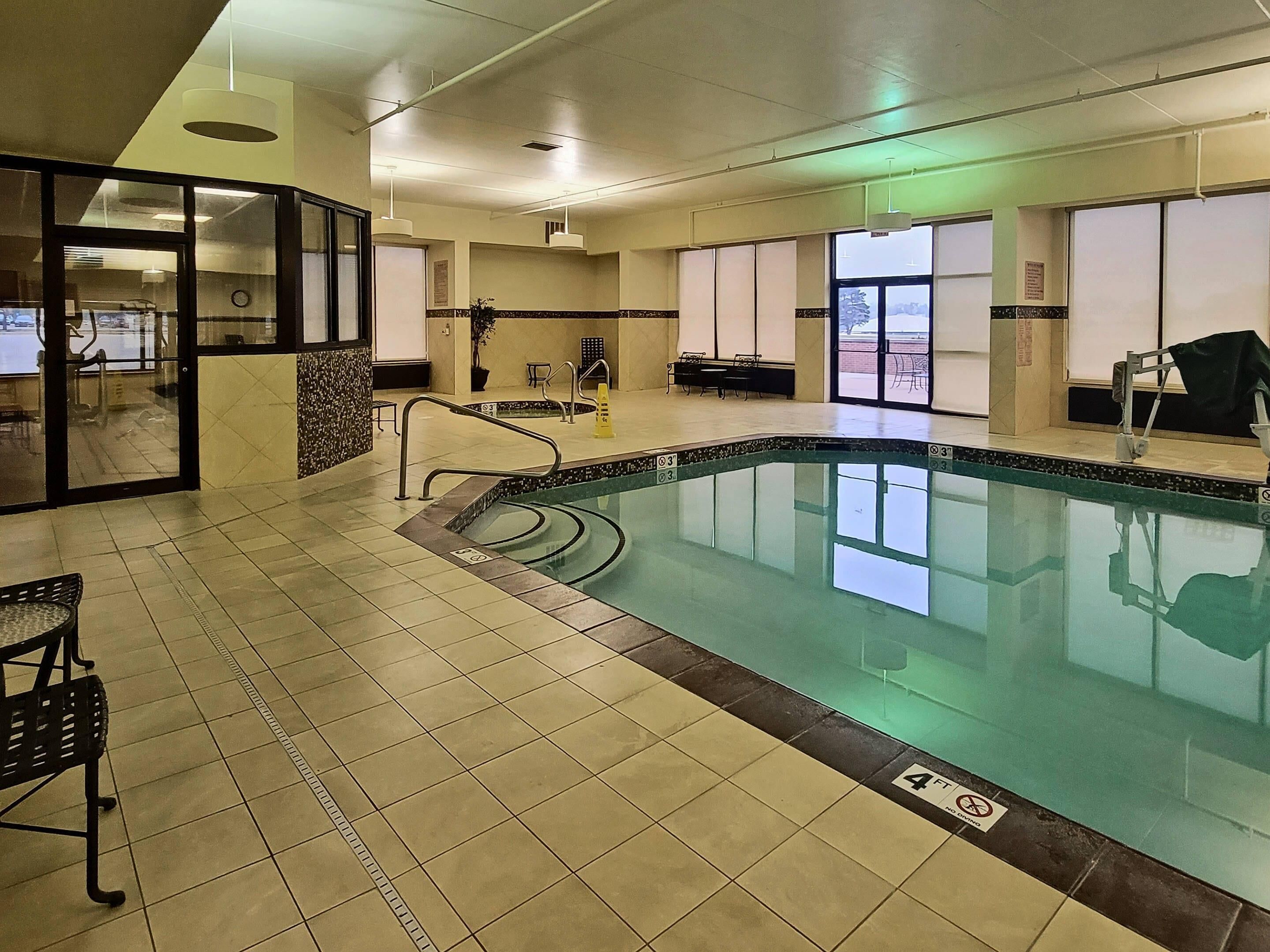 Una piscina techada