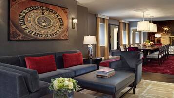 Premium bedding, down duvets, pillow-top beds, in-room safe