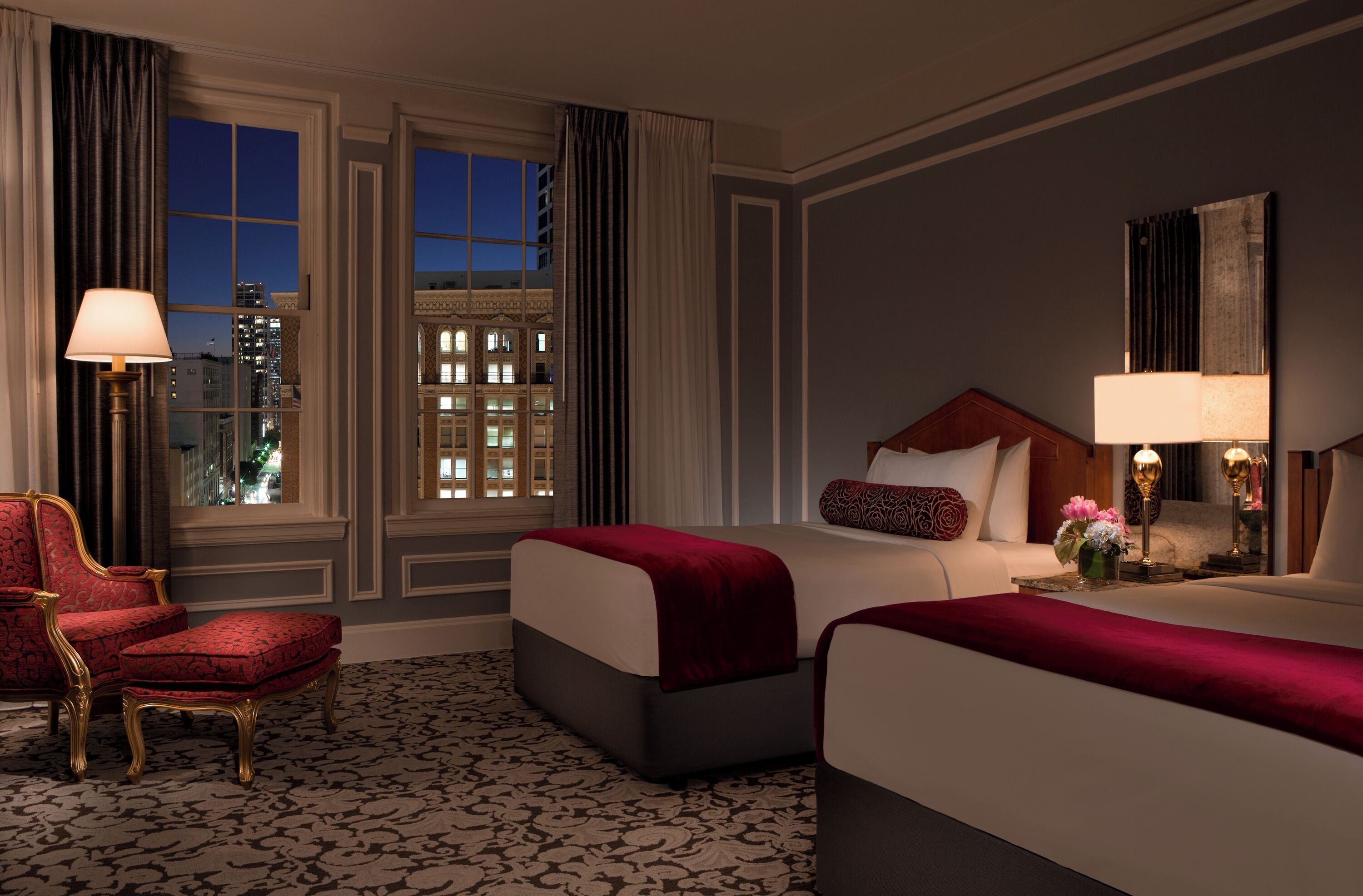 Executive Room, 2 Katil Kelamin (Double) | Peralatan tempat tidur hipoalergenik, gebar bulu kapas 