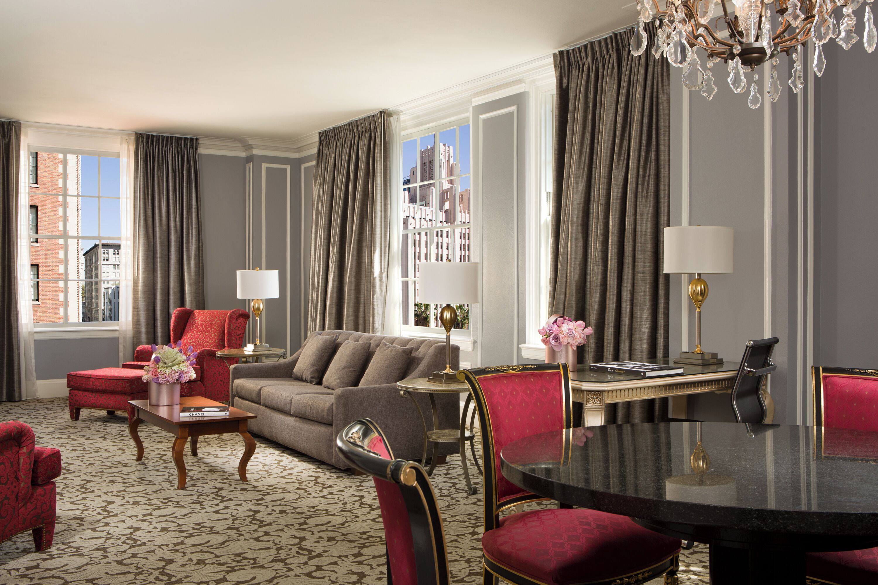 Suite, 1 King Bed (Millennium) with Lounge Access | Hypo-allergenic bedding, down comforters, in-room safe, desk