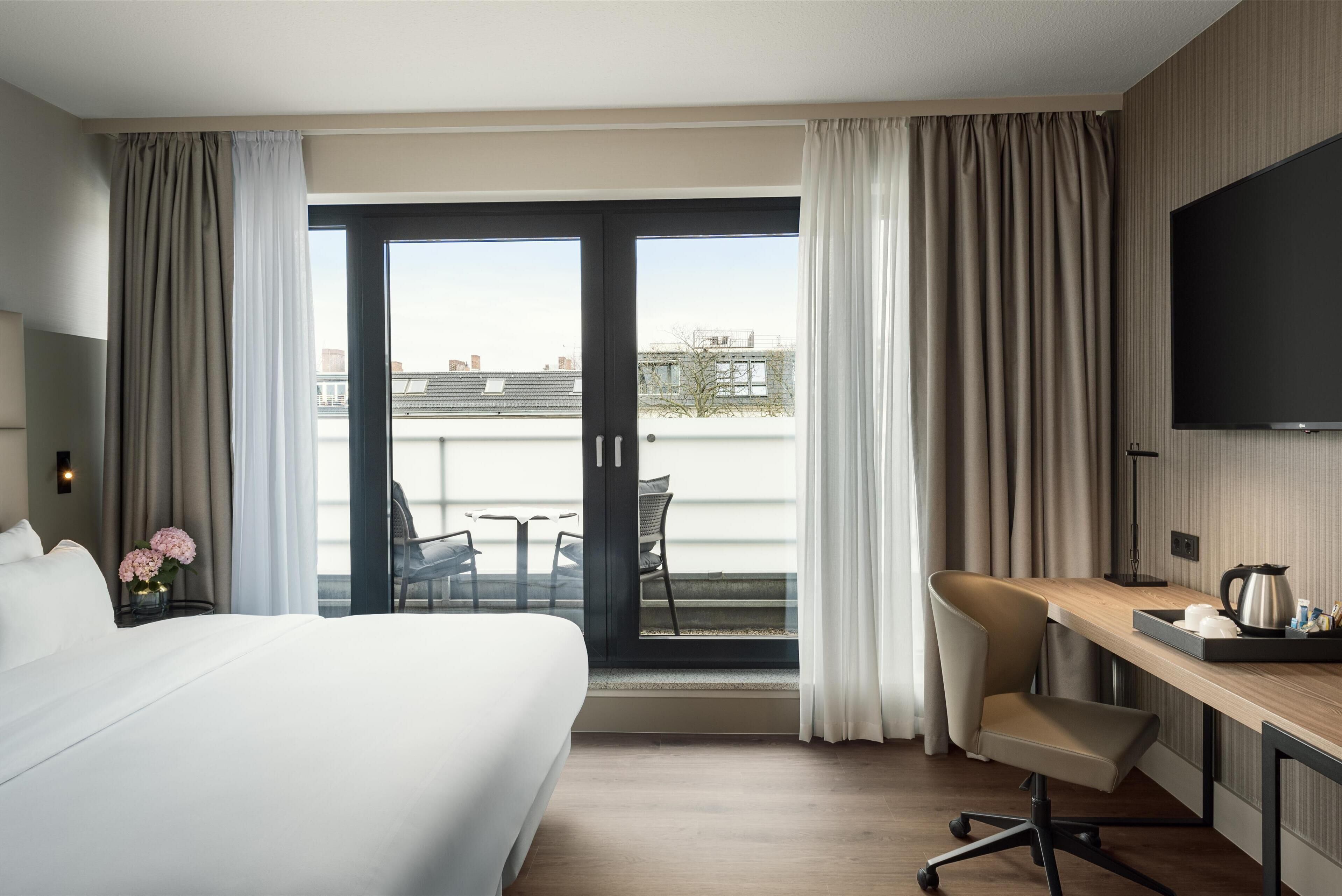 Biancheria da letto ipoallergenica, minibar, una cassaforte in camera