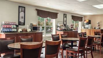 Free daily on-the-go breakfast